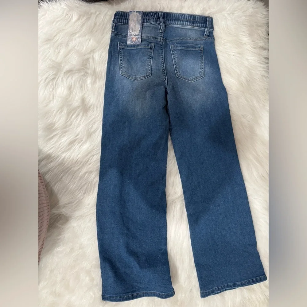 BlueSpice wide leg Cozy Blue Denim Jeans